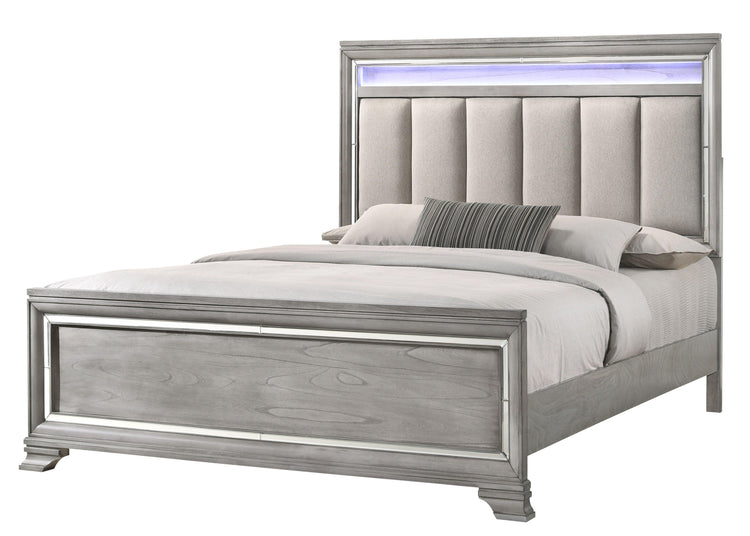 Crown Mark - Vail - Upholstered Bed - 5th Avenue Furniture