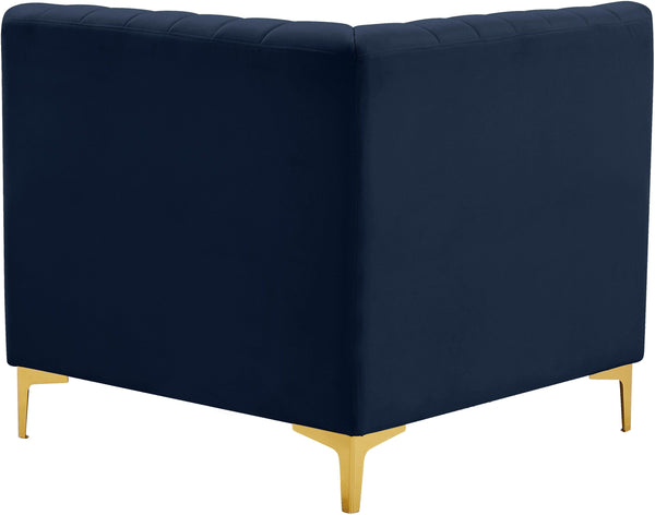 Meridian Furniture - Alina - Corner Chair - 5th Avenue Furniture