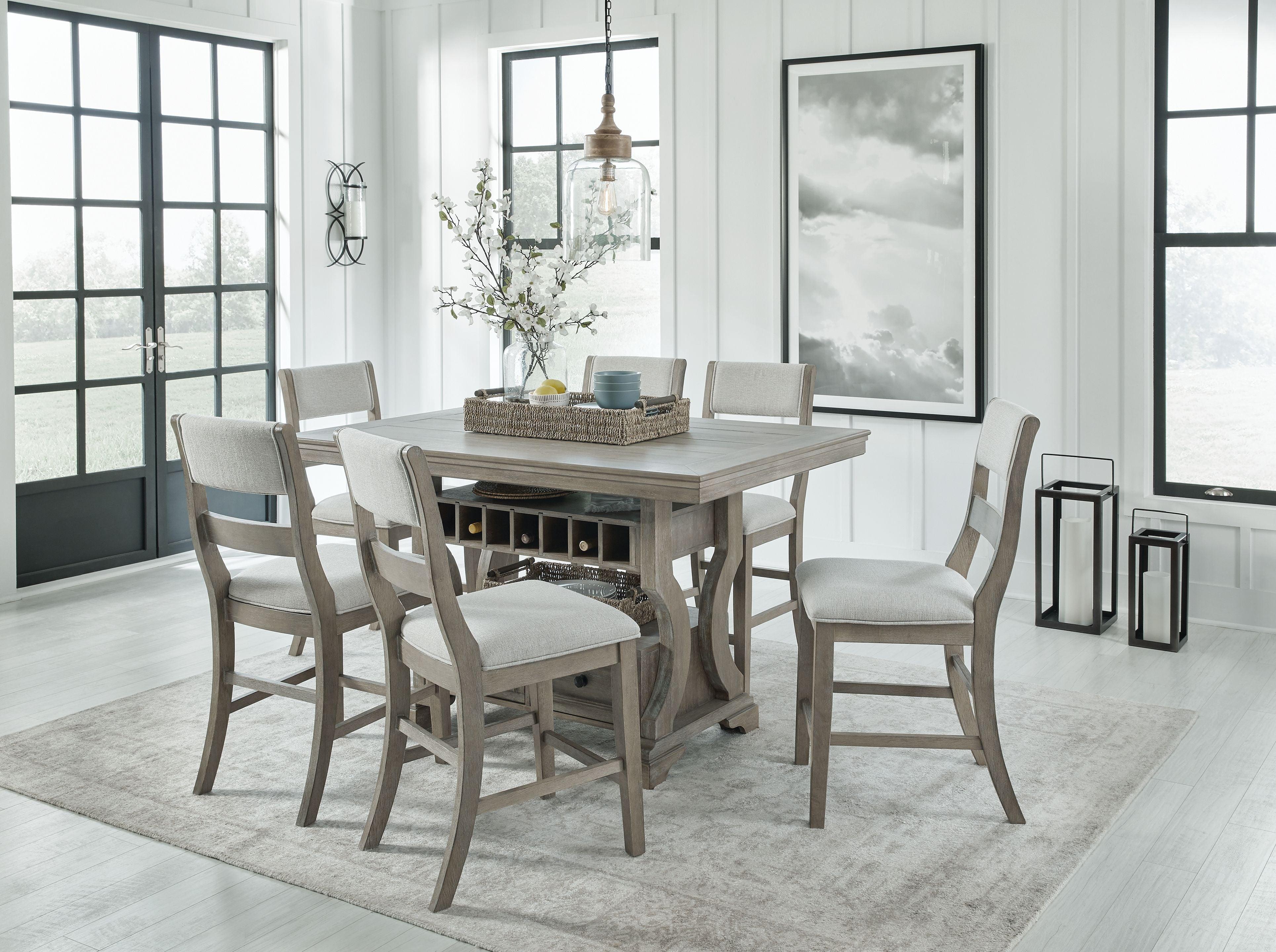 Signature Design by Ashley® - Moreshire - Dining Room Set - 5th Avenue Furniture