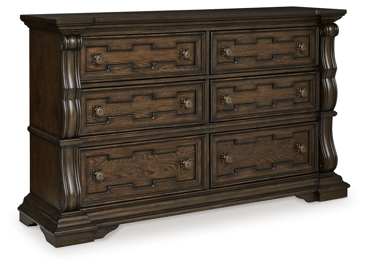 Maylee - Dark Brown - Dresser - 5th Avenue Furniture