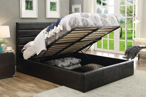 CoasterEssence - Riverbend - Upholstered Storage Bed - 5th Avenue Furniture