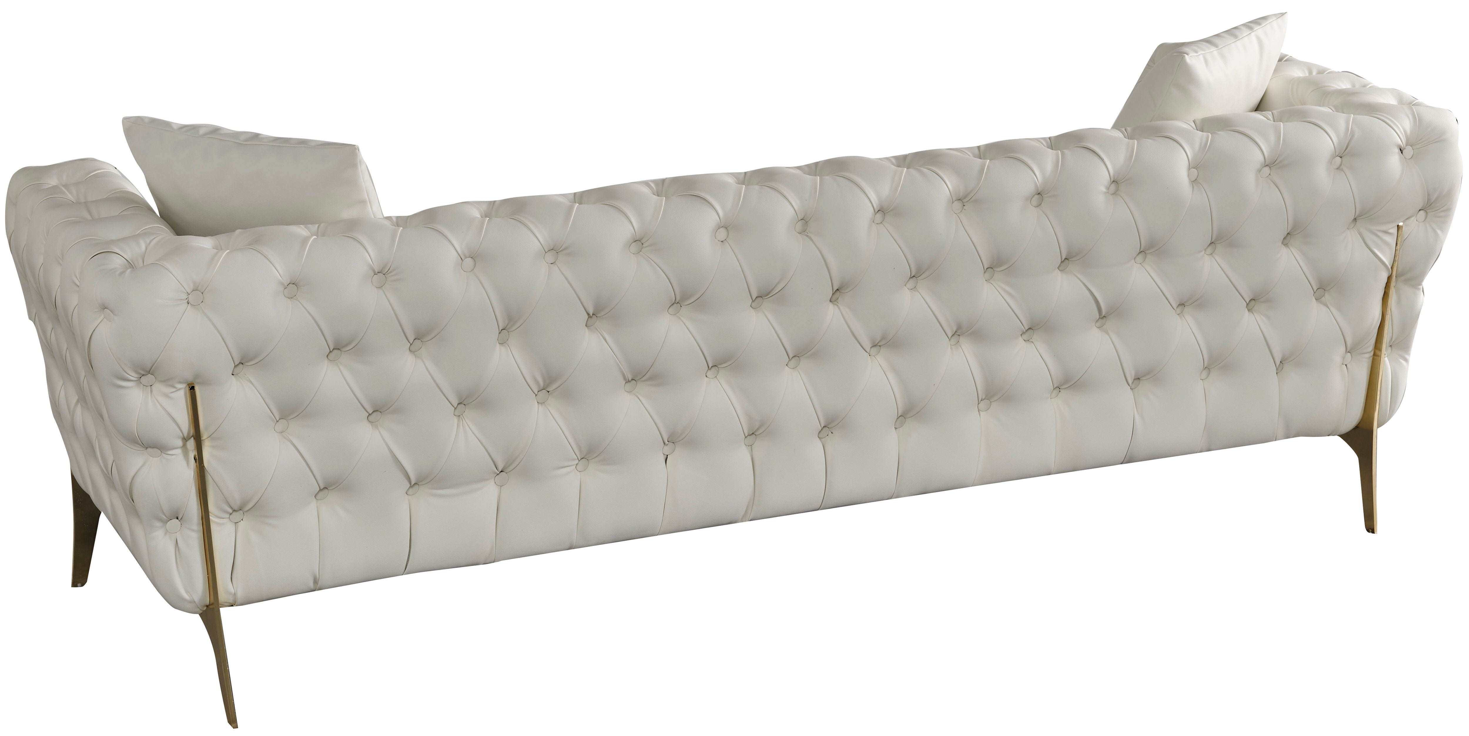 Aurora - Sofa - Cream - 5th Avenue Furniture