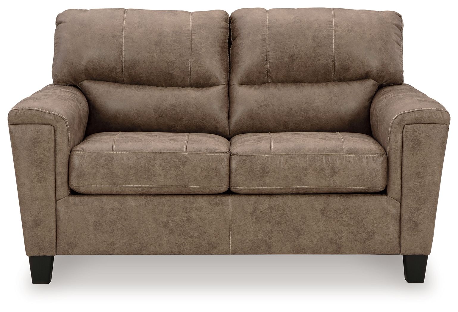 Navi - Fossil - Loveseat - 5th Avenue Furniture