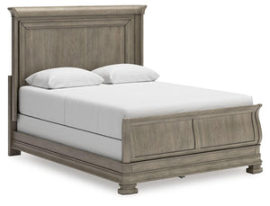 Signature Design by Ashley® - Lexorne - Sleigh Bed - 5th Avenue Furniture