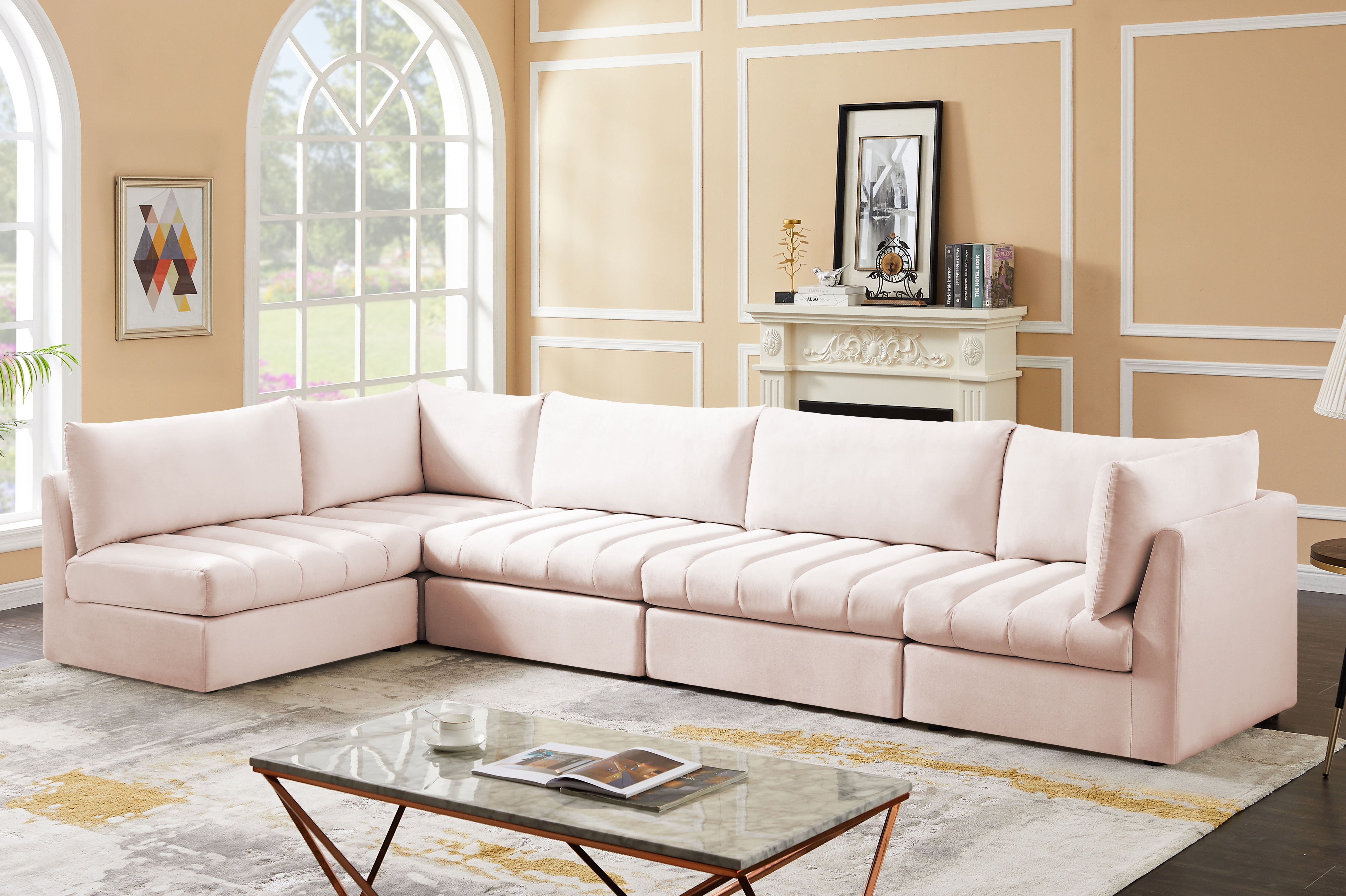 Jacob - 5 Pc. Modular Sectional - 5th Avenue Furniture