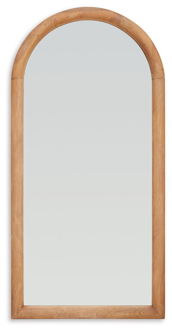 Dairville - Brown - Floor Mirror - 5th Avenue Furniture