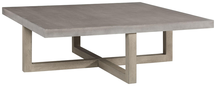 Signature Design by Ashley® - Lockthorne - Gray - Square Cocktail Table - 5th Avenue Furniture