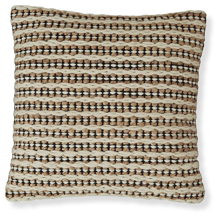 Signature Design by Ashley® - Nealington - Brown / Black/white - Pillow (Set of 4) - 5th Avenue Furniture