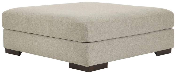 Ashley® - Lyndeboro - Wicker - Oversized Accent Ottoman - 5th Avenue Furniture