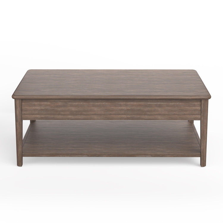 Magnussen Furniture - Corden - Lift Top Storage Cocktail Table With Casters - Wallaby - 5th Avenue Furniture