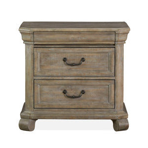 Magnussen Furniture - Tinley Park - Drawer Nightstand - Dove Tail Grey - 5th Avenue Furniture