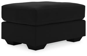 Ashley Furniture - Gleston - Onyx - Ottoman - 5th Avenue Furniture