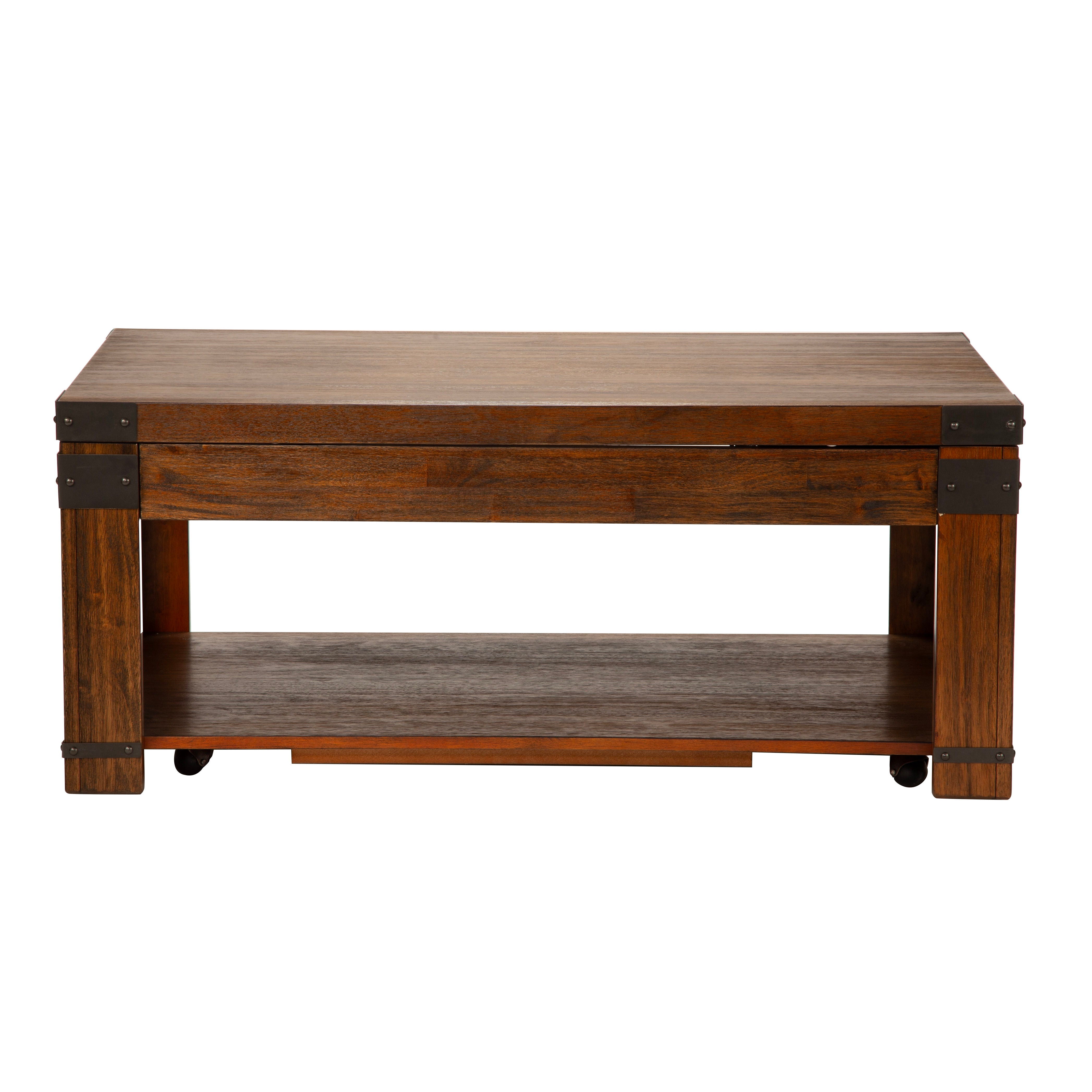 Arusha - Lift Top Cocktail Table - Brown