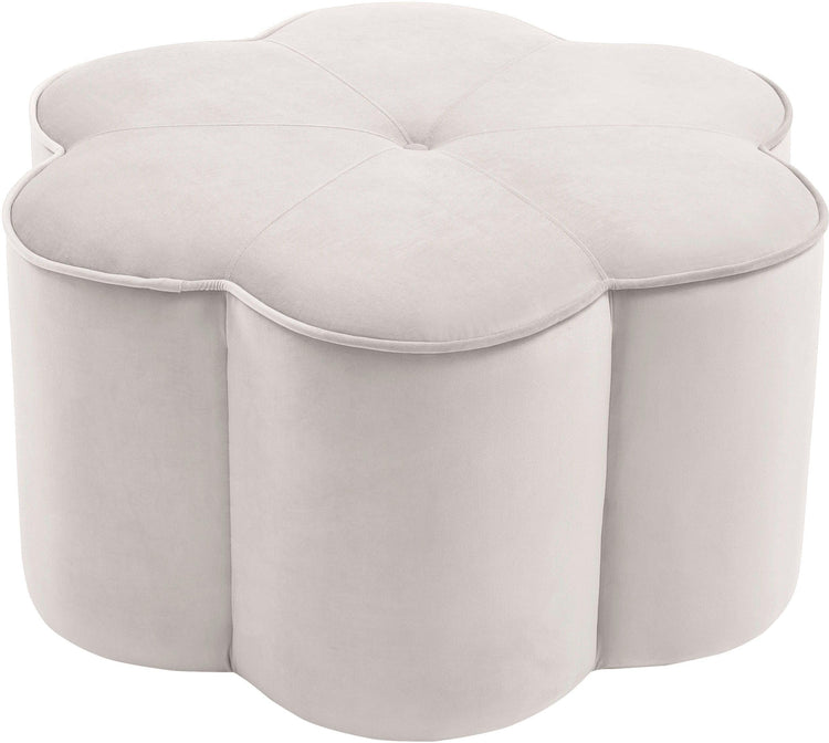 Meridian Furniture - Daisy - Ottoman - 5th Avenue Furniture