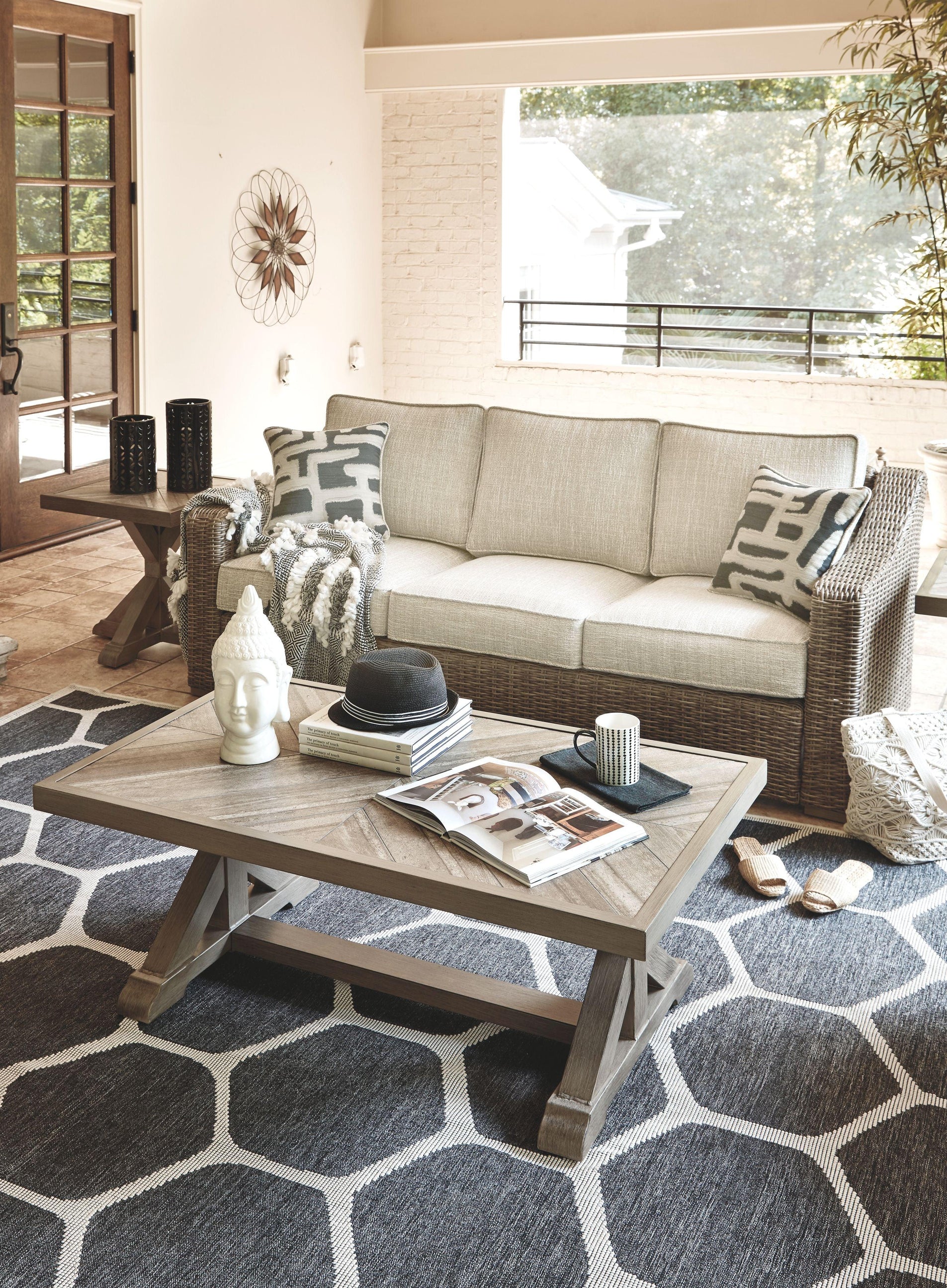 Ashley Furniture - Beachcroft - Sofa With Cushion - 5th Avenue Furniture