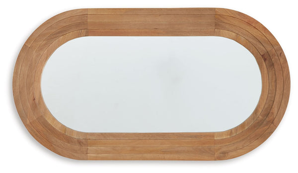 Daverly - Brown - Accent Mirror - 5th Avenue Furniture