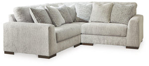 Signature Design by Ashley® - Regent Park - Pewter - 3-Piece Sectional - 5th Avenue Furniture