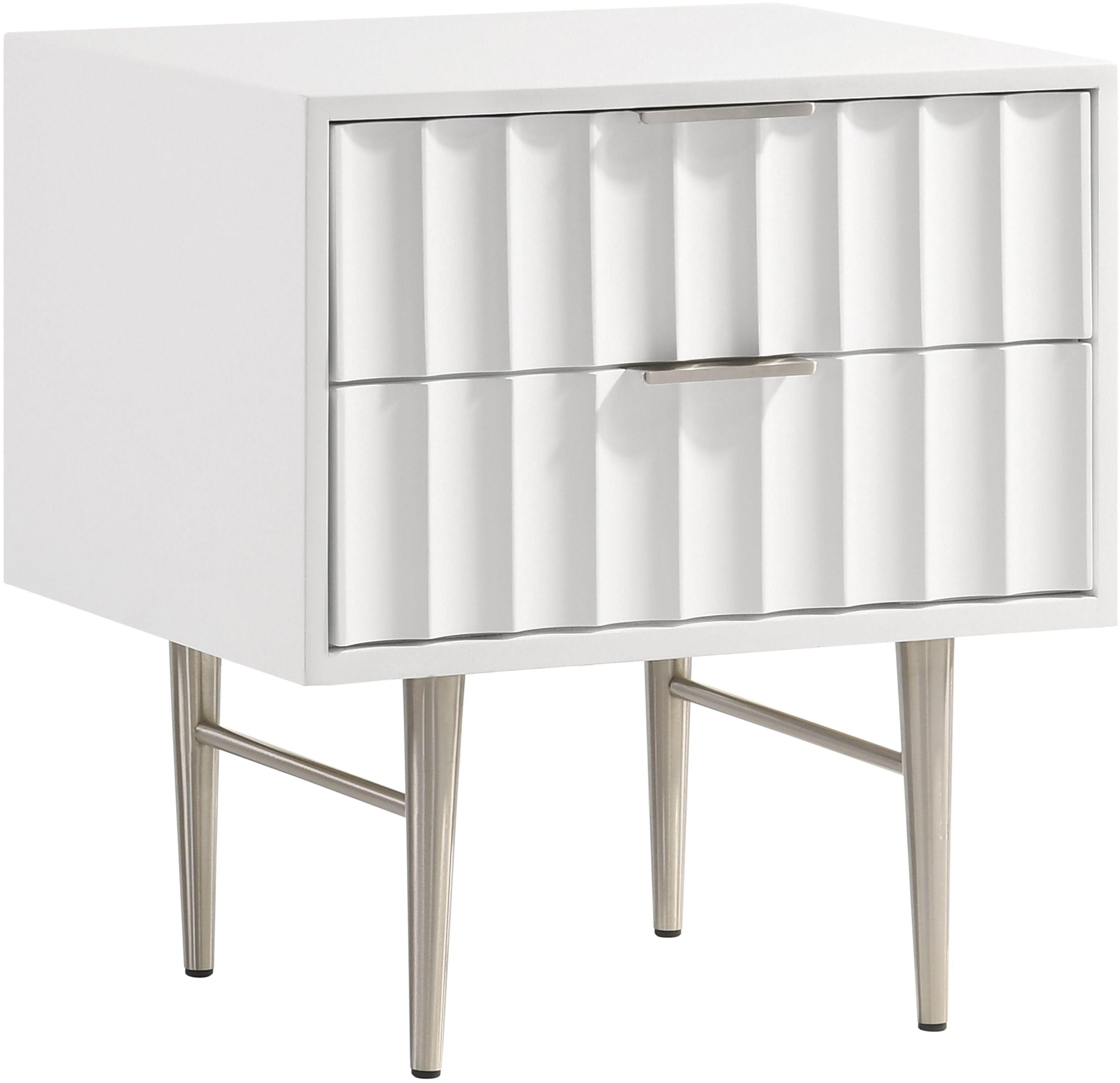 Meridian Furniture - Modernist - Night Stand - 5th Avenue Furniture