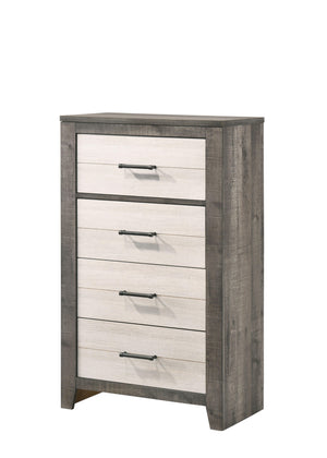 Crown Mark - Rhett - Chest - White - 5th Avenue Furniture