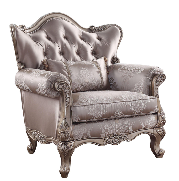 ACME - Jayceon - Chair - Fabric & Champagne - 5th Avenue Furniture