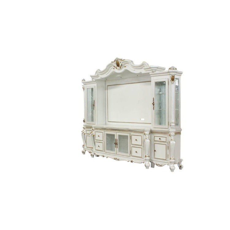 ACME - Picardy - Entertainment Center - Antique Pearl - 5th Avenue Furniture