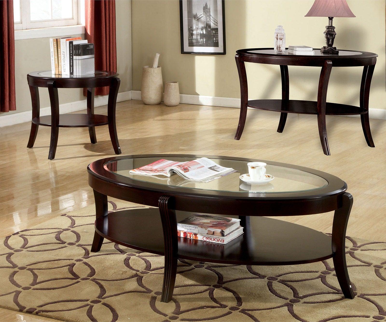 Furniture of America - Finley - End Table - Espresso - 5th Avenue Furniture