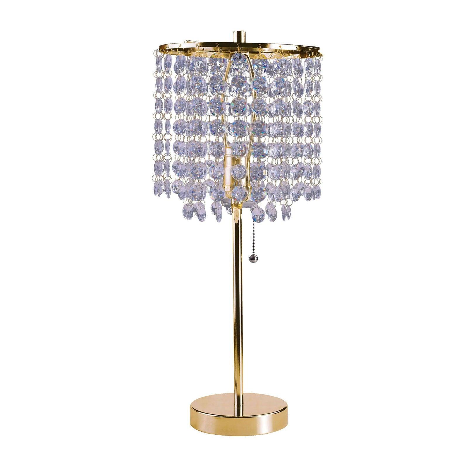 Furniture of America - Ira - Table Lamp - Gold - 5th Avenue Furniture