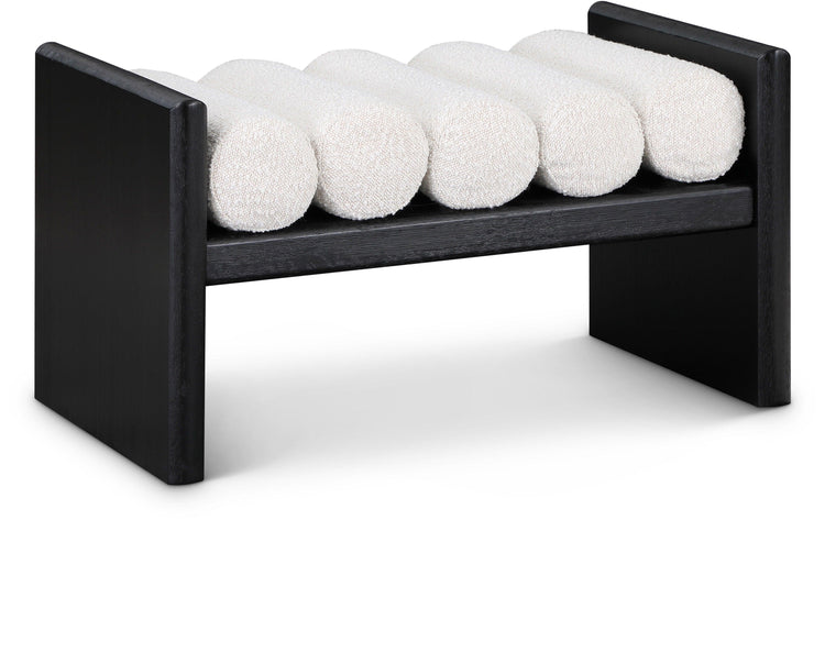 Meridian Furniture - Waverly - Bench - Cream - Wood - 5th Avenue Furniture