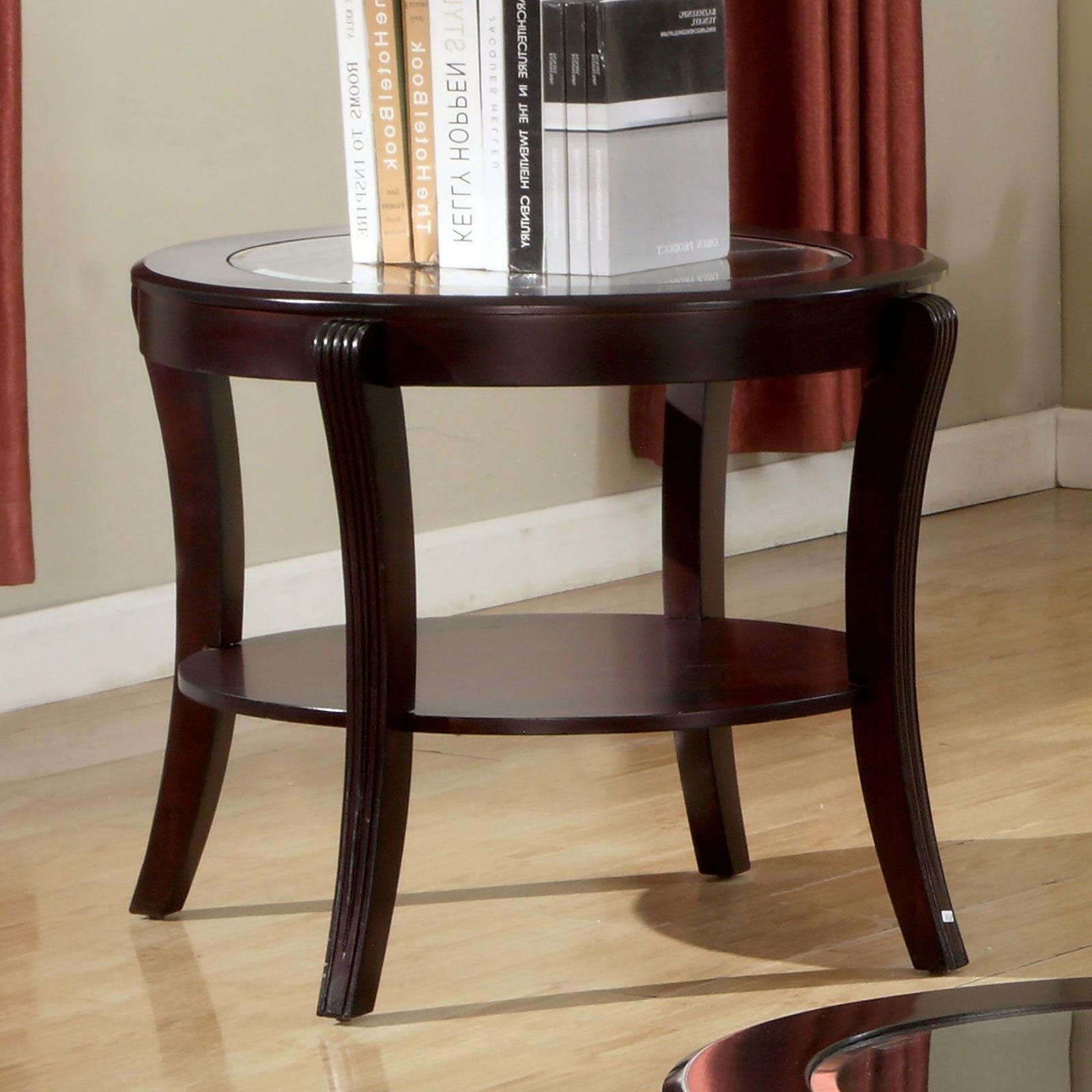 Furniture of America - Finley - End Table - Espresso - 5th Avenue Furniture