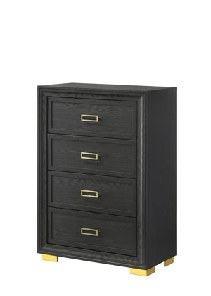 Crown Mark - Pepe - Chest - Black - 5th Avenue Furniture