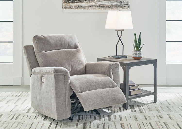 Signature Design by Ashley® - Barnsana - Power Rocker Recliner - 5th Avenue Furniture