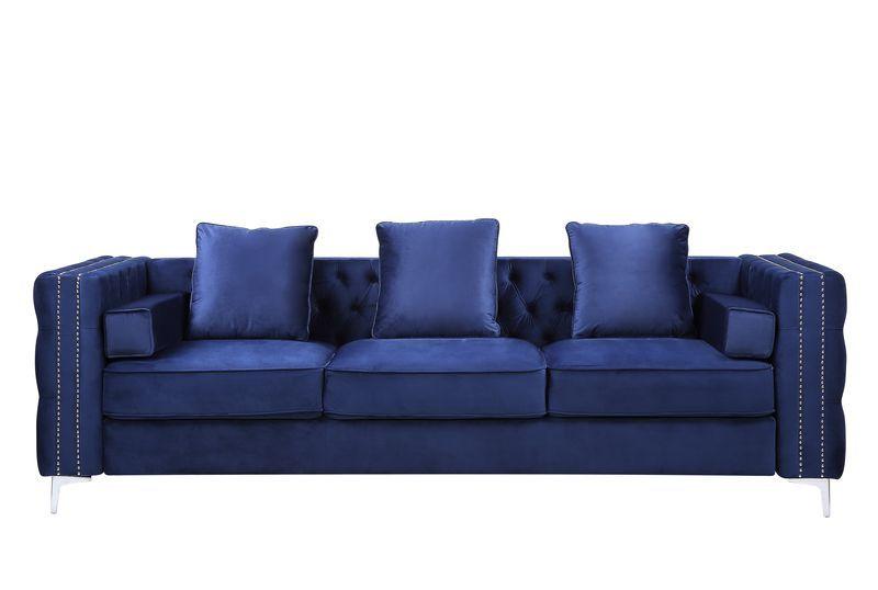 ACME - Bovasis - Sofa w/5 Pillows - 5th Avenue Furniture