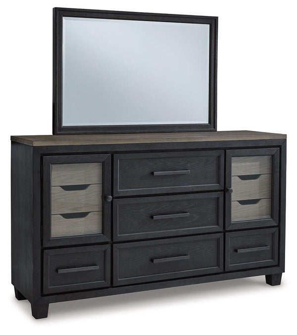 Signature Design by Ashley® - Foyland - Dresser, Mirror - 5th Avenue Furniture