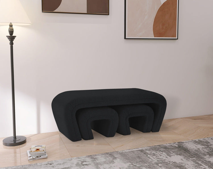 Meridian Furniture - Odelia - Bench - 5th Avenue Furniture