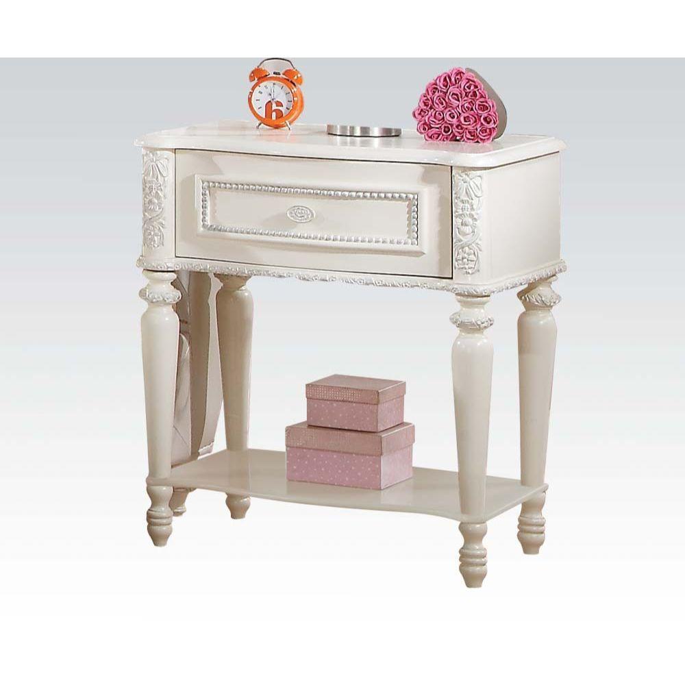 ACME - Dorothy - Nightstand - Ivory - 5th Avenue Furniture