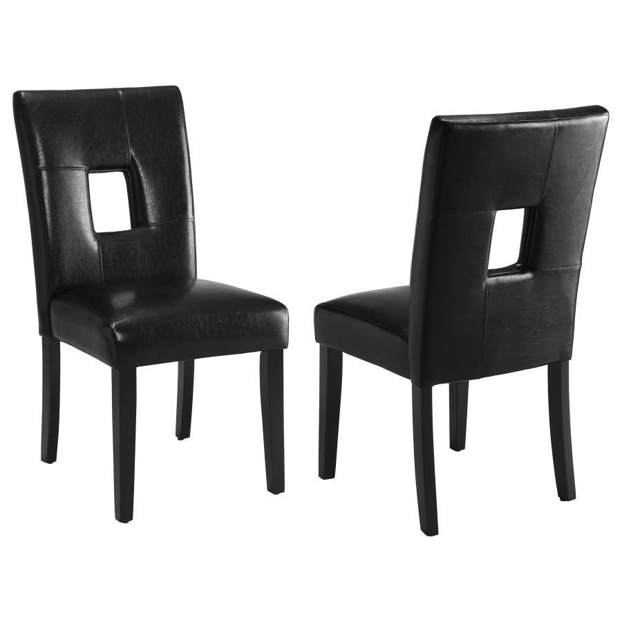 CoasterEveryday - Shannon - Open Back Upholstered Dining Chairs (Set of 2) - 5th Avenue Furniture