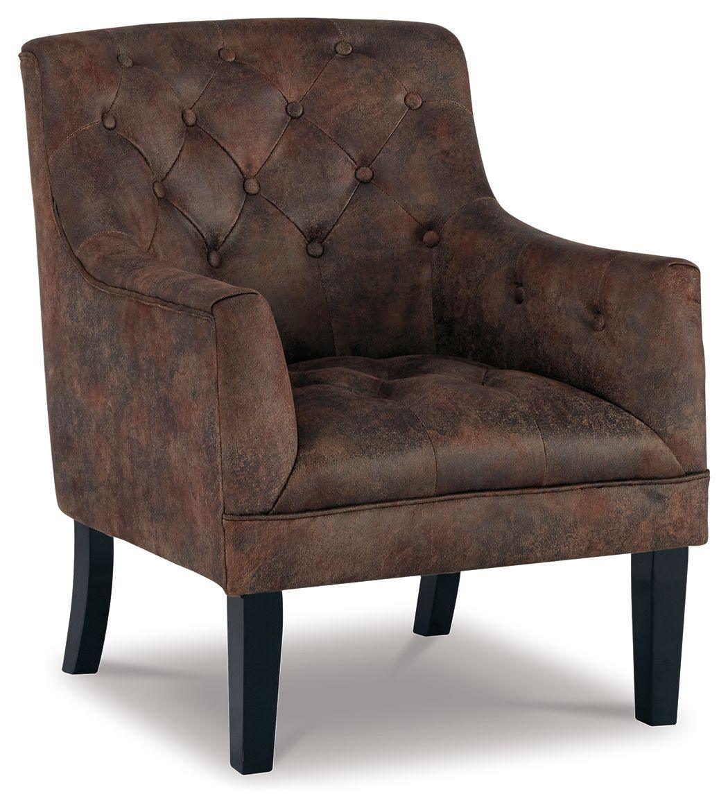 Ashley Furniture - Drakelle - Mahogany - Accent Chair - 5th Avenue Furniture