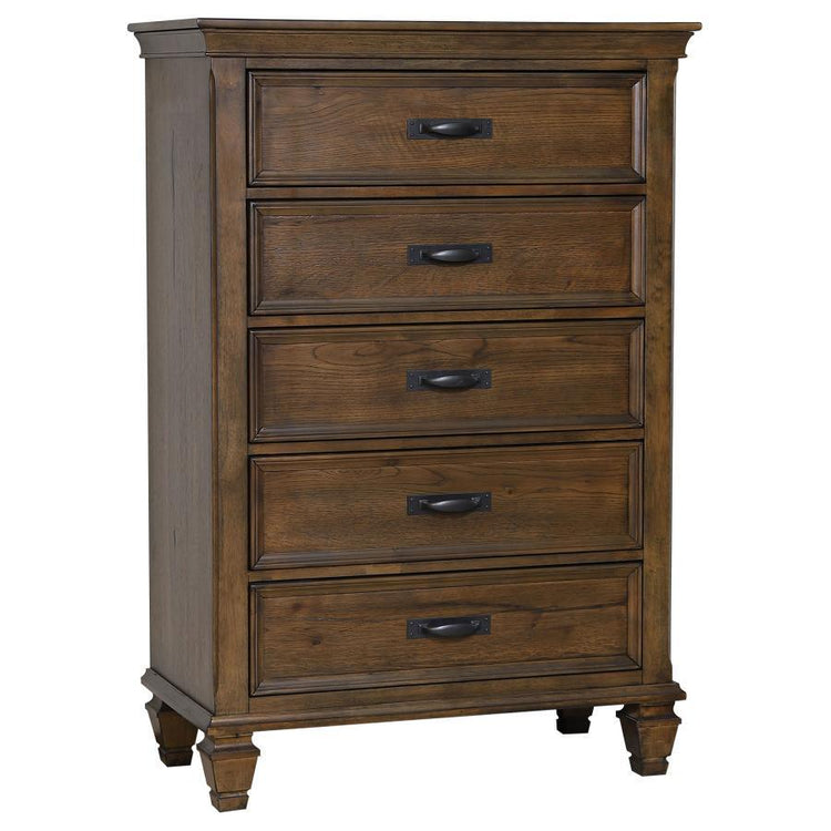 CoasterEssence - Franco - 5-drawer Chest - 5th Avenue Furniture