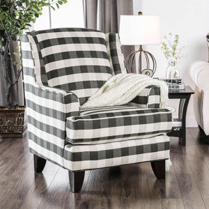 Furniture of America - Patricia - Chair - Pattern Squares - 5th Avenue Furniture