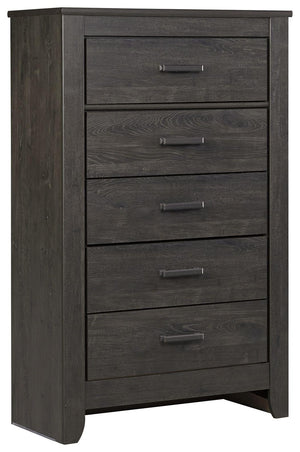 Ashley Furniture - Brinxton - Charcoal - Five Drawer Chest - 5th Avenue Furniture