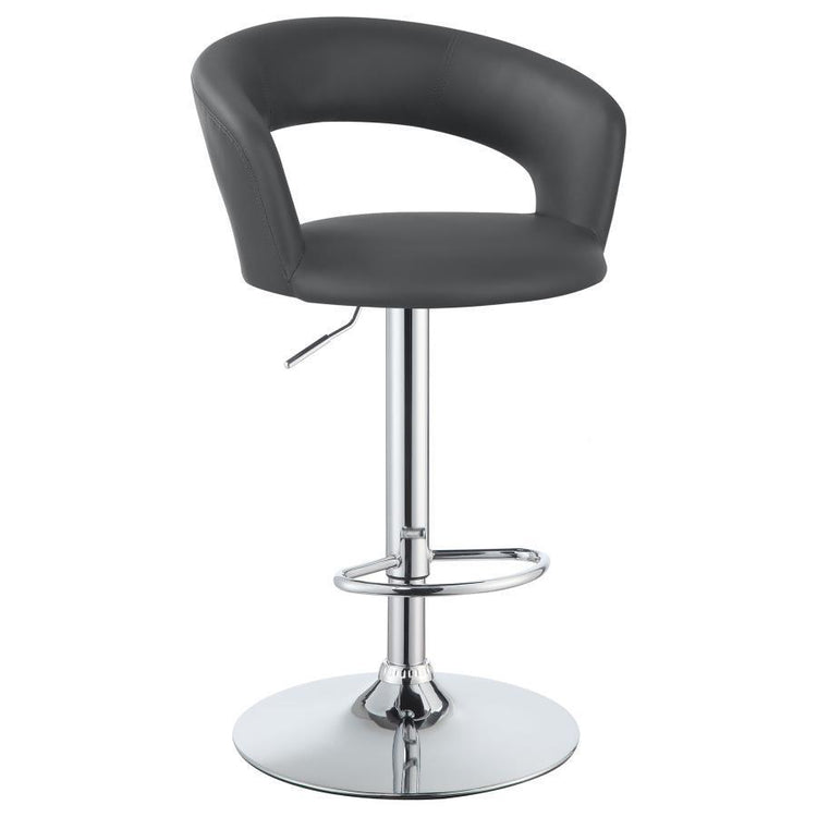 CoasterEveryday - Barraza - Round Back 29″ Adjustable Height Bar Stool - 5th Avenue Furniture