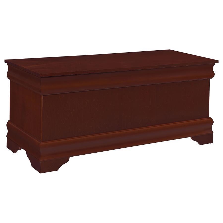 CoasterEssence - Pablo - Rectangular Cedar Chest - Warm Brown - 5th Avenue Furniture