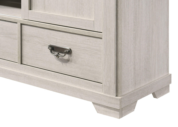 Crown Mark - Leighton - Tv Stand - White - 5th Avenue Furniture