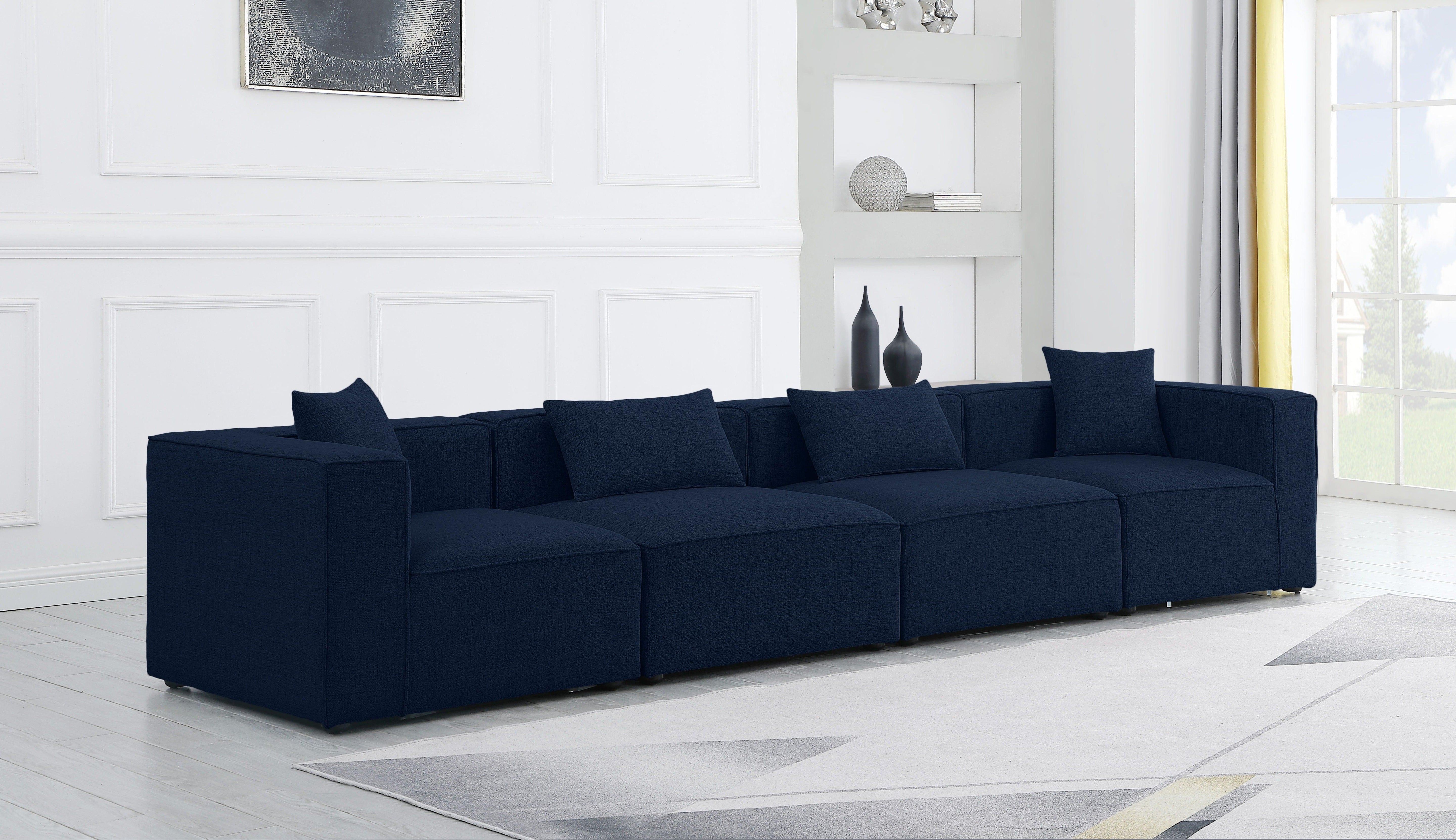 Meridian Furniture - Cube - Modular Sofa 4 Seats - 5th Avenue Furniture