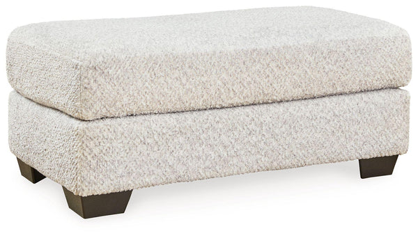 Signature Design by Ashley® - Brebryan - Flannel - Ottoman - 5th Avenue Furniture