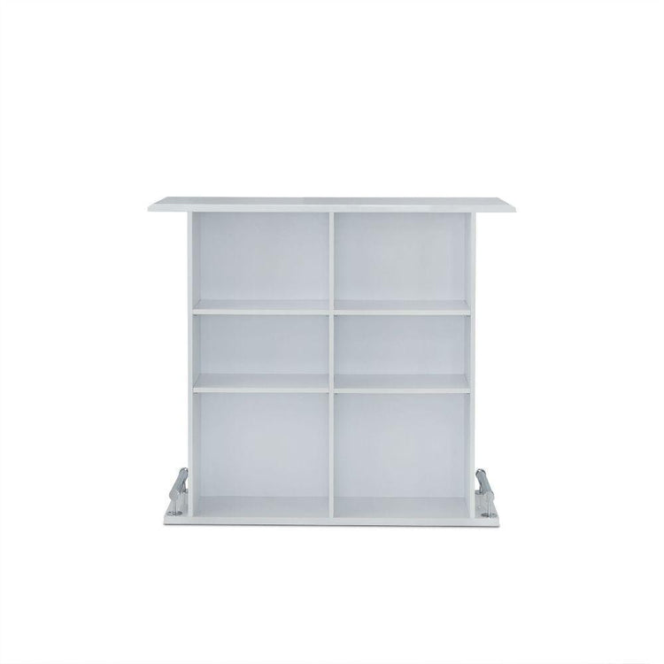 ACME - Kite - Bar Table - White High Gloss - 5th Avenue Furniture