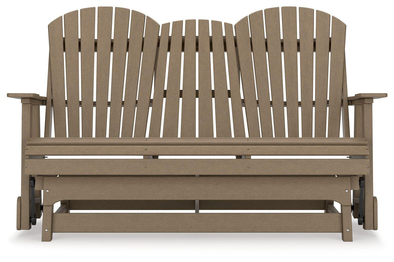 Signature Design by Ashley® - Hyland Wave - Glider Loveseat - 5th Avenue Furniture