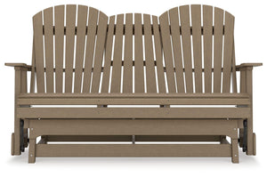 Signature Design by Ashley® - Hyland Wave - Glider Loveseat - 5th Avenue Furniture