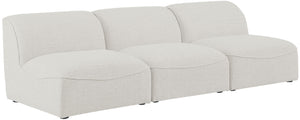Meridian Furniture - Miramar - Modular Sofa Armless - 3 Seats - 5th Avenue Furniture