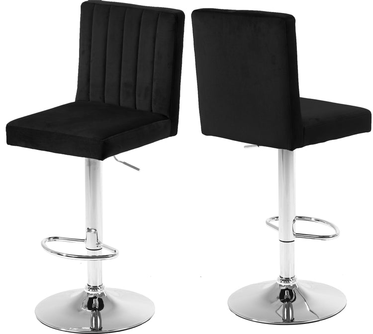 Meridian Furniture - Joel - Adjustable Stool (Set of 2) - 5th Avenue Furniture